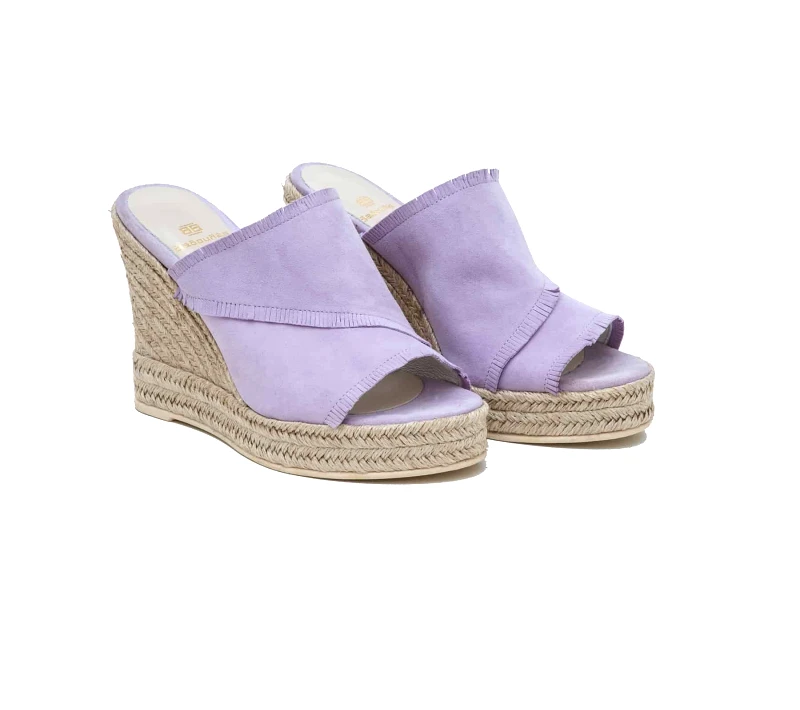 Δερμάτινα Platforms Art 1SS93 Lila