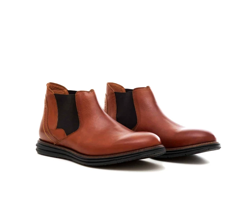 Δερμάτινα Kricket Shoes Art 1012 Cognac