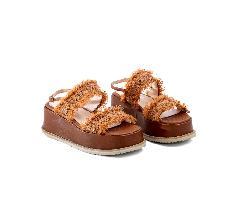 Δερμάτινα Πέδιλα Platforms Art 4SS37