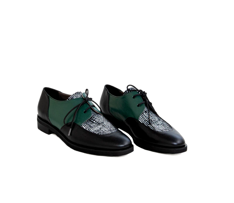 Δερμάτινες Oxfords Art 3FW07