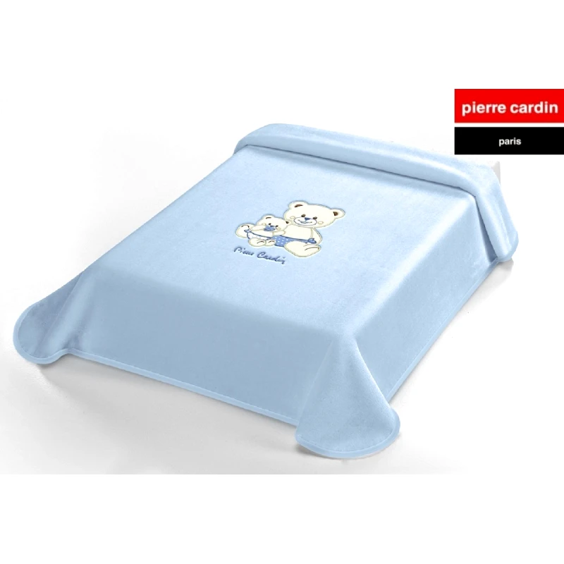 Pierre Cardin ΚΟΥΒΕΡΤΑ ΑΓΚΑΛΙΑΣ 80Χ110 PIERRE CARDIN (560) BLUE