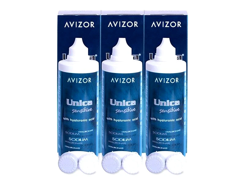 Avizor Υγρό Avizor Unica Sensitive 3 x 350 ml
