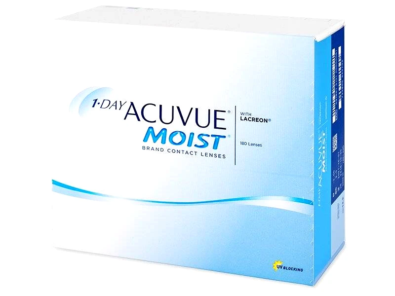 Johnson &amp; Johnson 1 Day Acuvue Moist (180 φακοί)