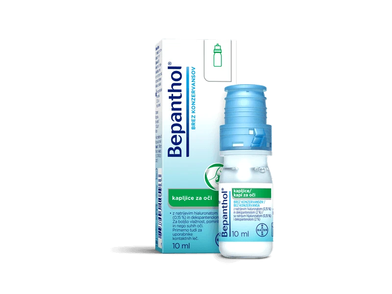 Bayer Bepanthol οφθαλμικές σταγόνες 10 ml