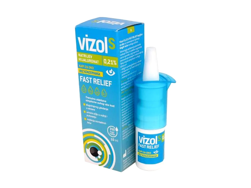 JGL Vizol S 0,21% σταγόνες ματιών 10 ml