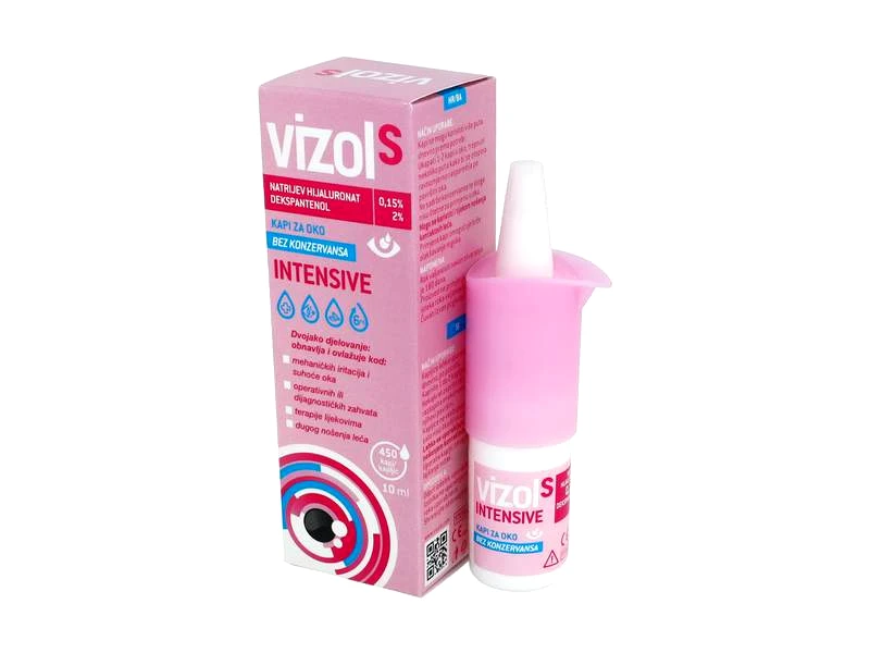 JGL Vizol S Intensive οφθαλμικές σταγόνες 10 ml