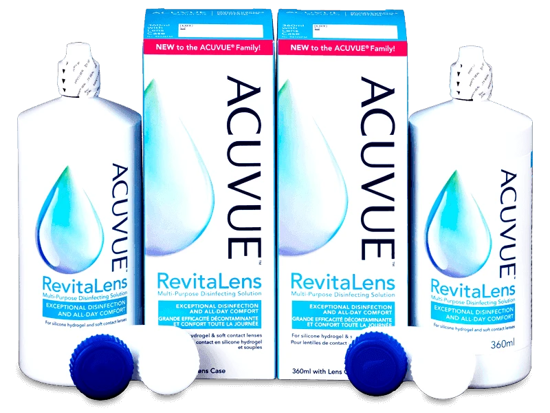 Johnson &amp; Johnson Υγρό Acuvue RevitaLens 2x360 ml