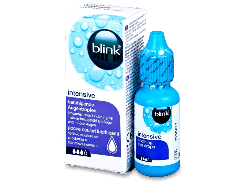 Johnson &amp; Johnson Σταγόνες ματιών Blink intensive tears 10 ml