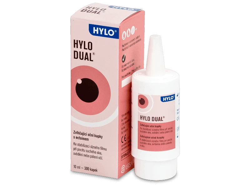 Ursapharm Oφθαλμικές σταγόνες HYLO-DUAL 10 ml
