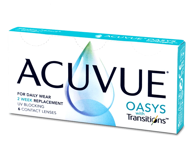 Johnson &amp; Johnson Acuvue Oasys with Transitions (6 φακοί)