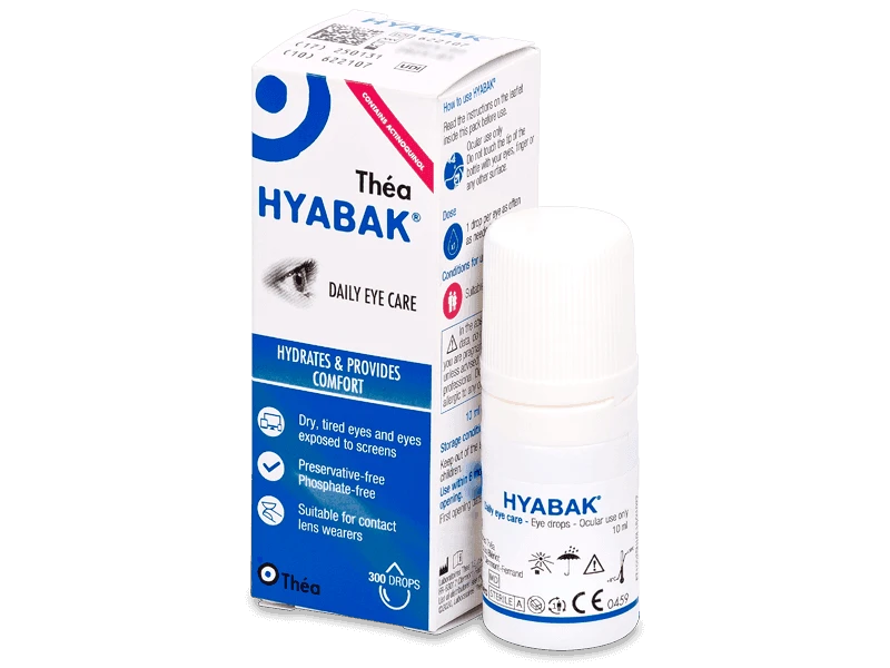 Thea Hyabak Σταγόνες Ματιών 10 ml