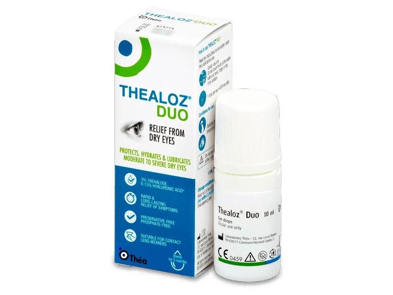 Thea Thealoz Duo Σταγόνες Ματιών 10 ml