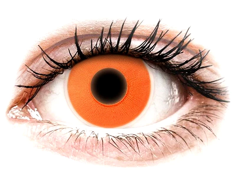 Maxvue Vision ColourVUE Crazy Glow Orange - Μη διοπτρικοί (2 φακοί)