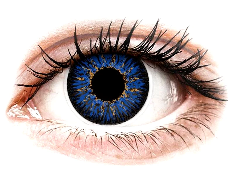 Maxvue Vision ColourVUE Glamour Blue - Μη διοπτρικοί (2 φακοί)