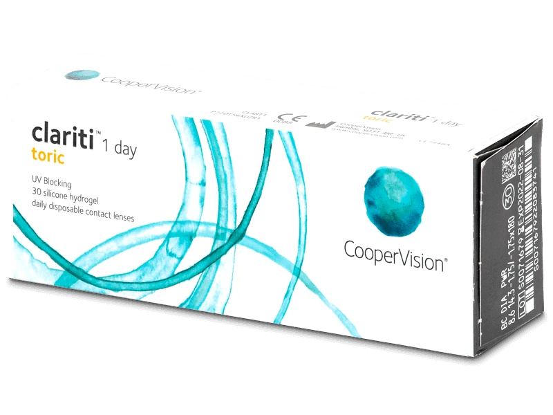 CooperVision Clariti 1 day toric (30 φακοί)