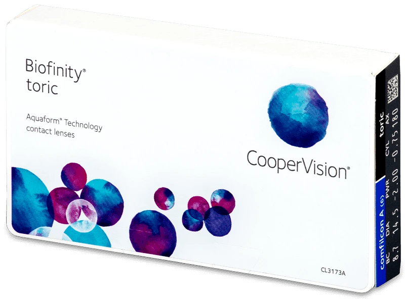 CooperVision Biofinity Toric (6 φακοί)