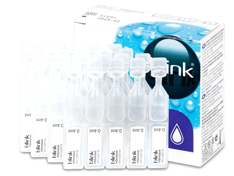 Johnson &amp; Johnson Σταγόνες ματιών Blink intensive tears 20x 0,4 ml
