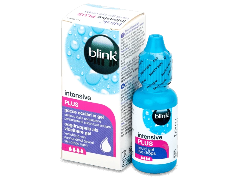 Johnson &amp; Johnson Σταγόνες Ματιών Blink intensive Plus Gel 10 ml