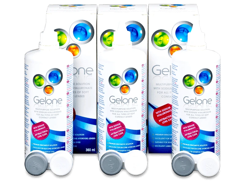 Soleko Υγρό Gelone 3 x 360 ml