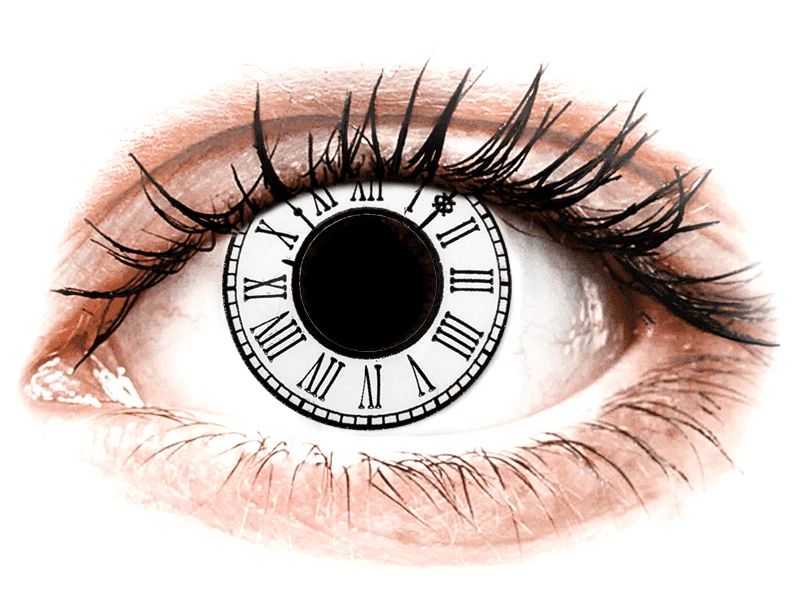 Gelflex CRAZY LENS - Clock - Ημερήσιοι φακοί Διοπτρικοί (2 φακοί)
