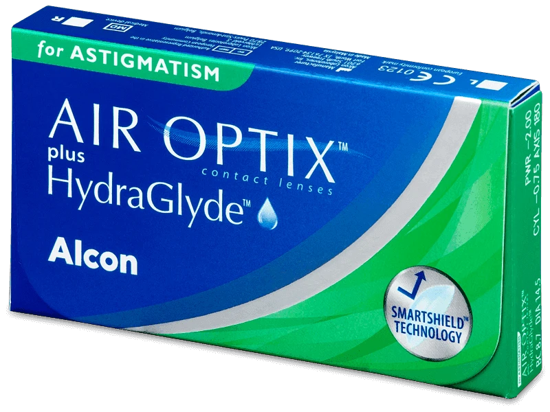 Alcon Air Optix plus HydraGlyde for Astigmatism (6 φακοί)