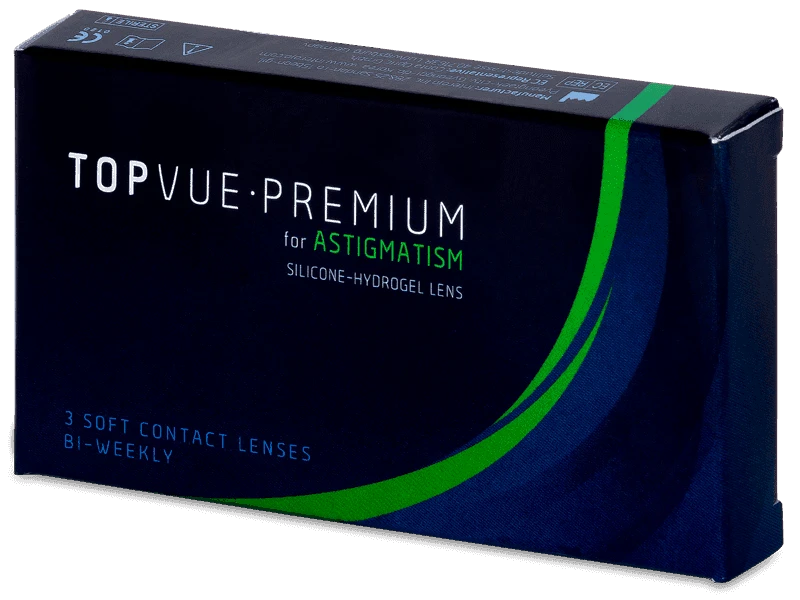 TopVue Topvue Premium For Astigmatism Δεκαπενθήμεροι (3 φακοί)