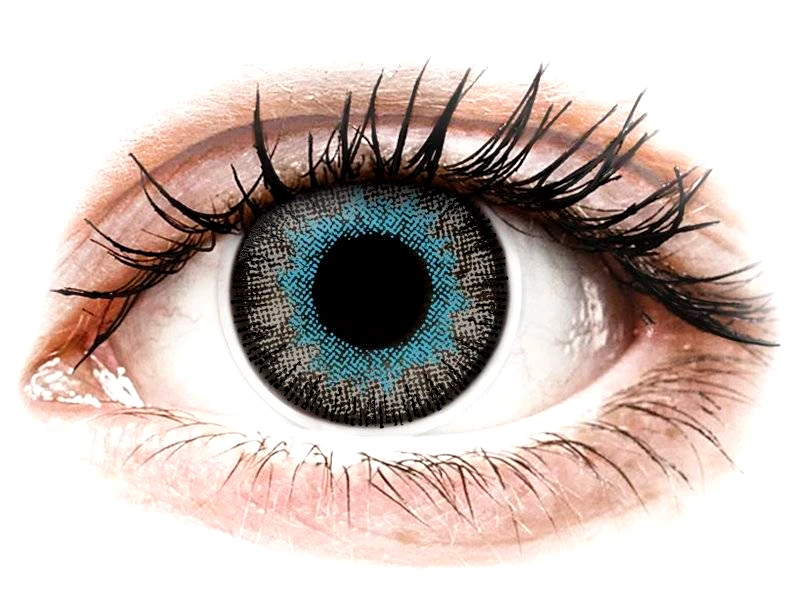 Maxvue Vision ColourVUE Fusion Blue Gray - Τριμηνιαίοι Διοπτρικοί (2 φακοί)