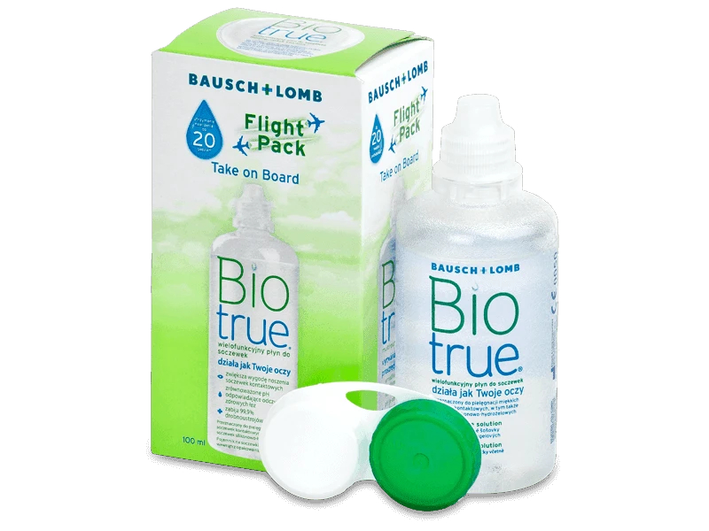 Bausch &amp; Lomb Υγρό Biotrue Flight Pack 100 ml