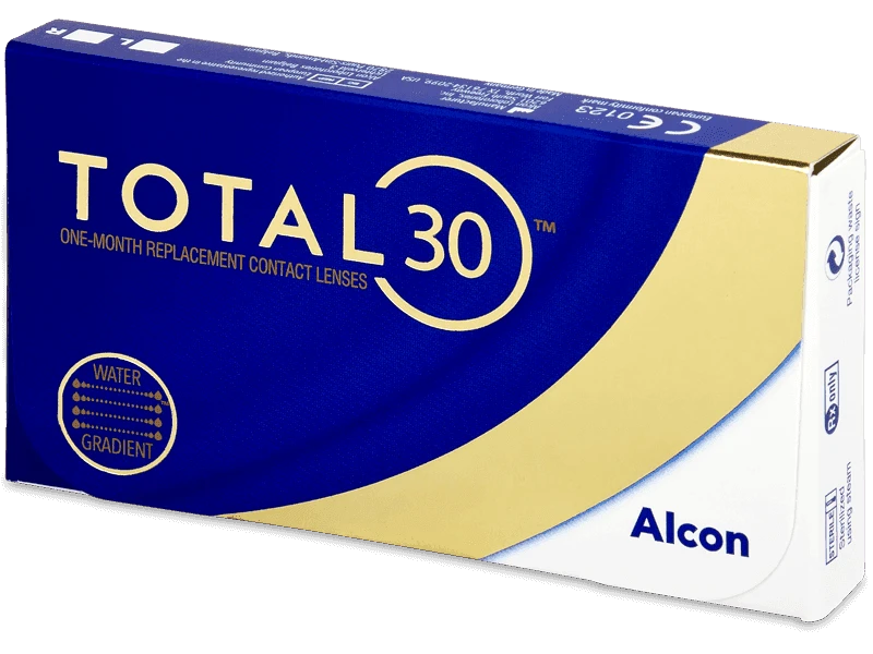 Alcon TOTAL30 Μηνιαίοι (3 φακοί) διοπτρικοί