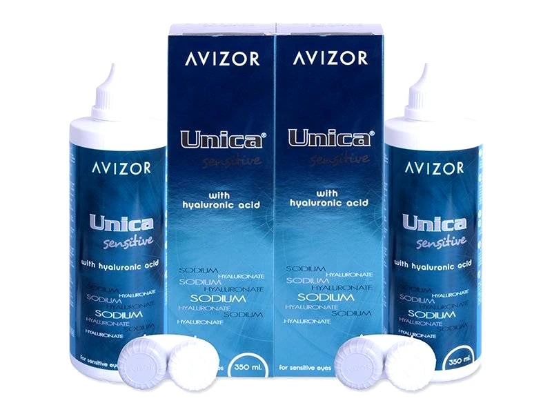 Avizor Υγρό Avizor Unica Sensitive 2 x 350 ml