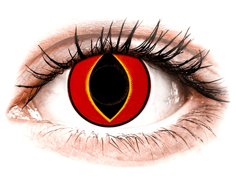 Maxvue Vision ColourVUE Crazy Lens - Mad Frog - Μη διοπτρικοί (2 φακοί)