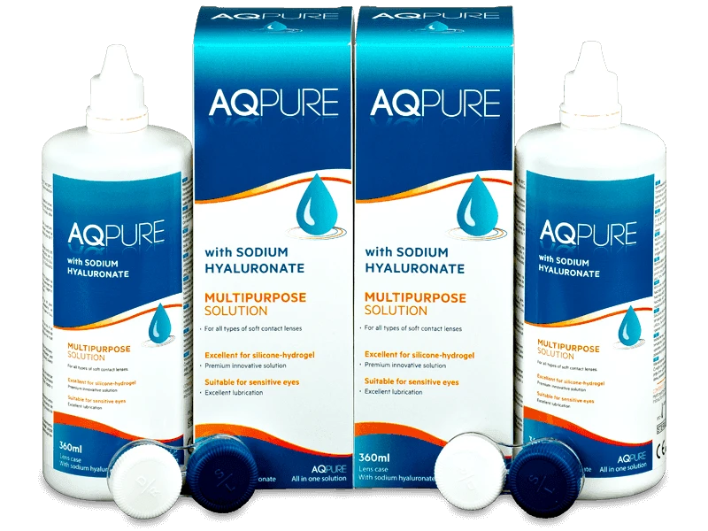 Optoflex Υγρό AQ Pure 2 x 360 ml
