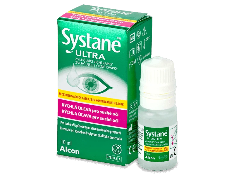 Alcon Systane Ultra Preservative-Free σταγόνες ματιών 10 ml