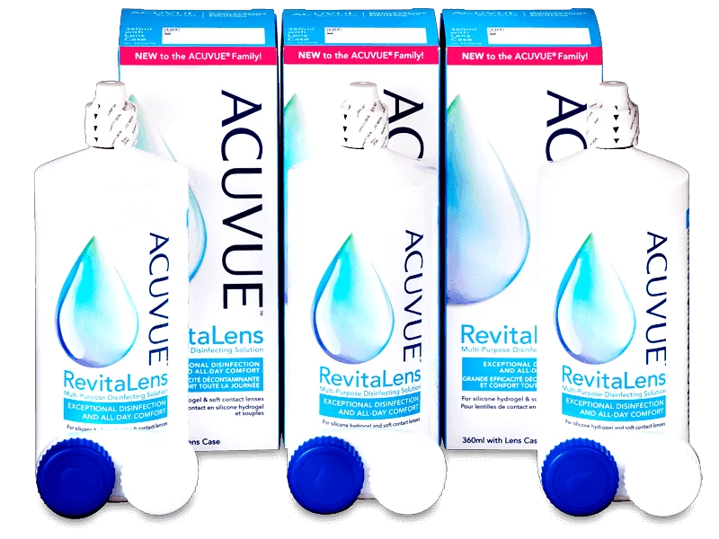 Johnson &amp; Johnson Υγρό Acuvue RevitaLens 3x360 ml