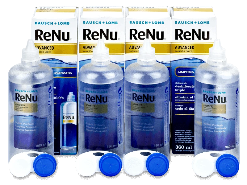 Bausch &amp; Lomb Υγρό ReNu Advanced 4x 360 ml
