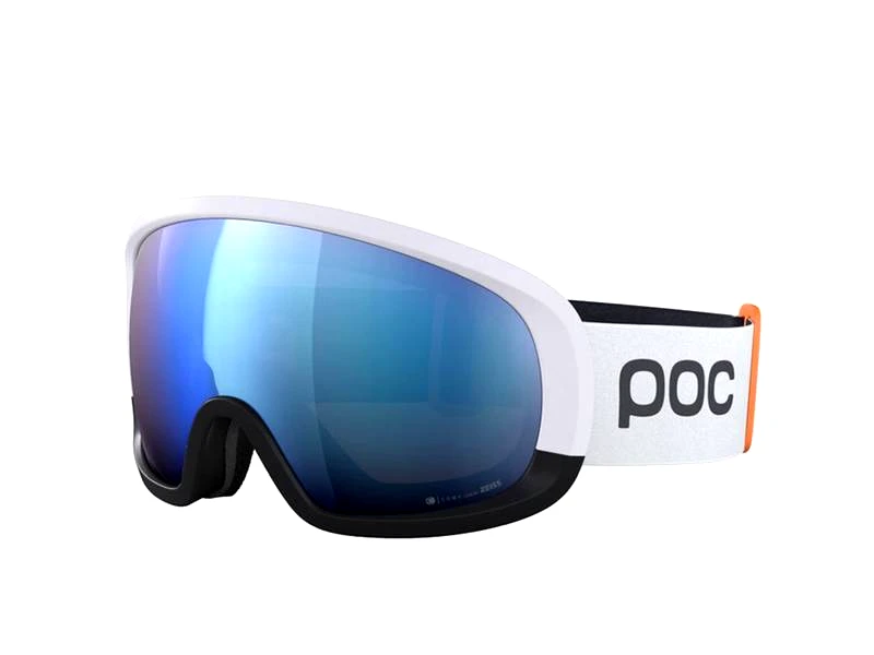 POC POC Fovea Mid Clarity Comp Hydrogen White/Uranium Black/Spektris Blue + Spare lens