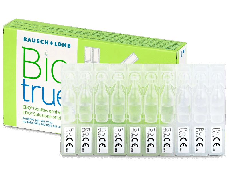 Bausch &amp; Lomb Σταγόνες ματιών Biotrue EDO 10x 0,5 ml