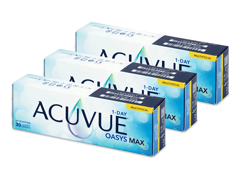 Johnson &amp; Johnson Acuvue Oasys Max 1-Day Multifocal (90 φακοί)