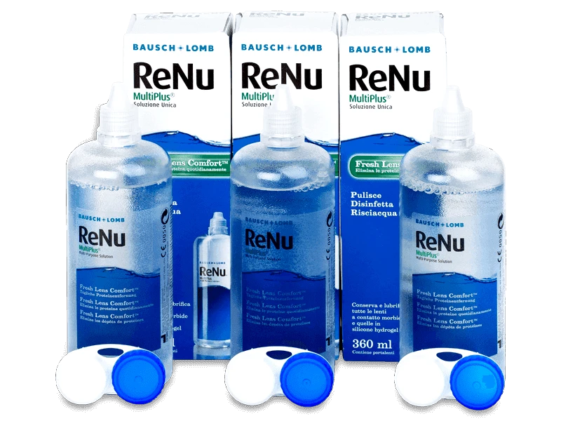 Bausch &amp; Lomb Υγρό ReNu MultiPlus 3 x 360 ml