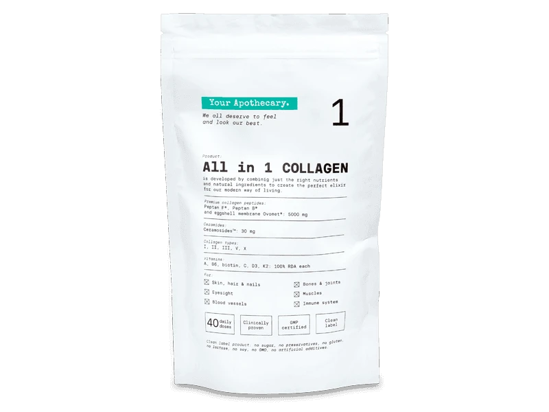 Remarkable d.o.o. Συμπλήρωμα διατροφής Collagen All in 1 - Mango & Passion fruit 220 g