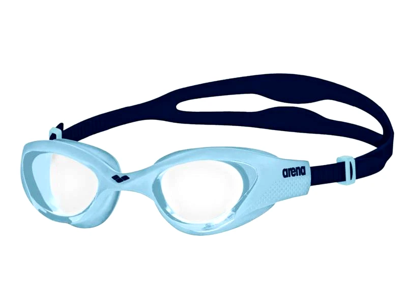 Arena Arena The One Jr. Clear Cyan Blue