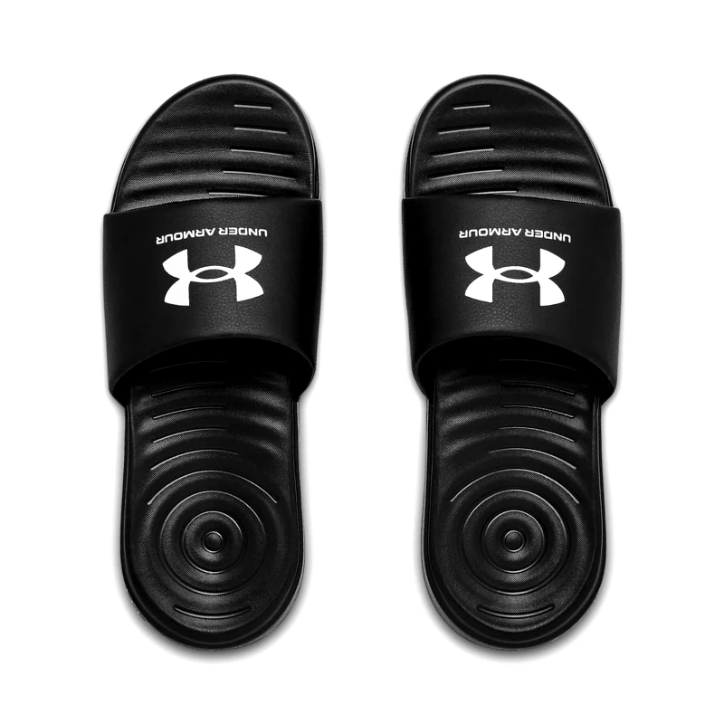UNDER ARMOUR UNDER ARMOUR M ANSA FIXED SLIDES ΜΑΥΡΟ