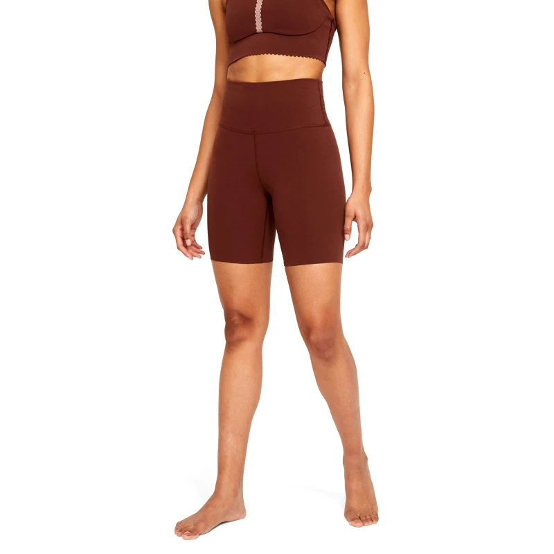 NIKE NIKE YOGA LUXE SHORT TIGHTS ΚΟΚΚΙΝΟ