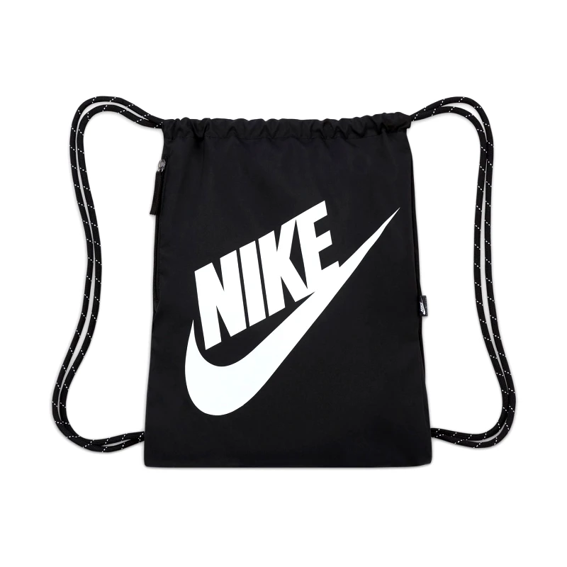 NIKE NIKE HERITAGE DRAWSTRING GYM SACK ΜΑΥΡΟ