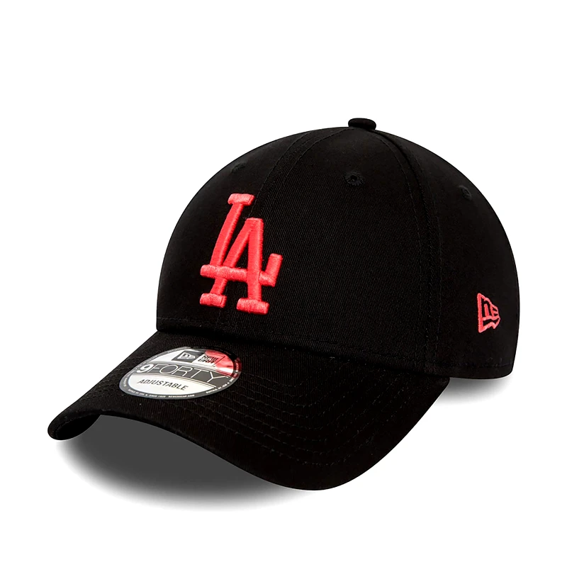 NEW ERA NEW ERA LA DODGERS LEAGUE ESSENTIAL 9FORTY CAP ΜΑΥΡΟ
