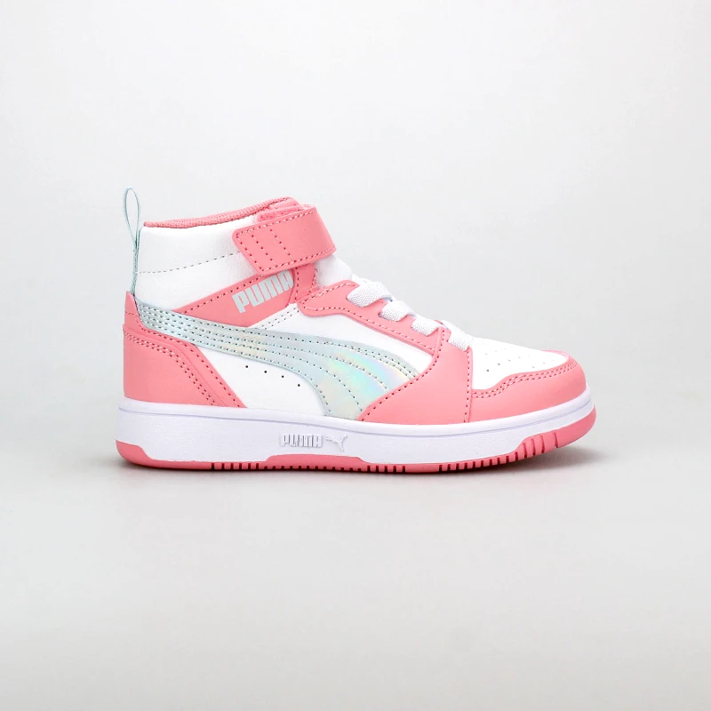 PUMA PUMA KIDS REBOUND V6 MID SNEAKERS PS ΡΟΖ