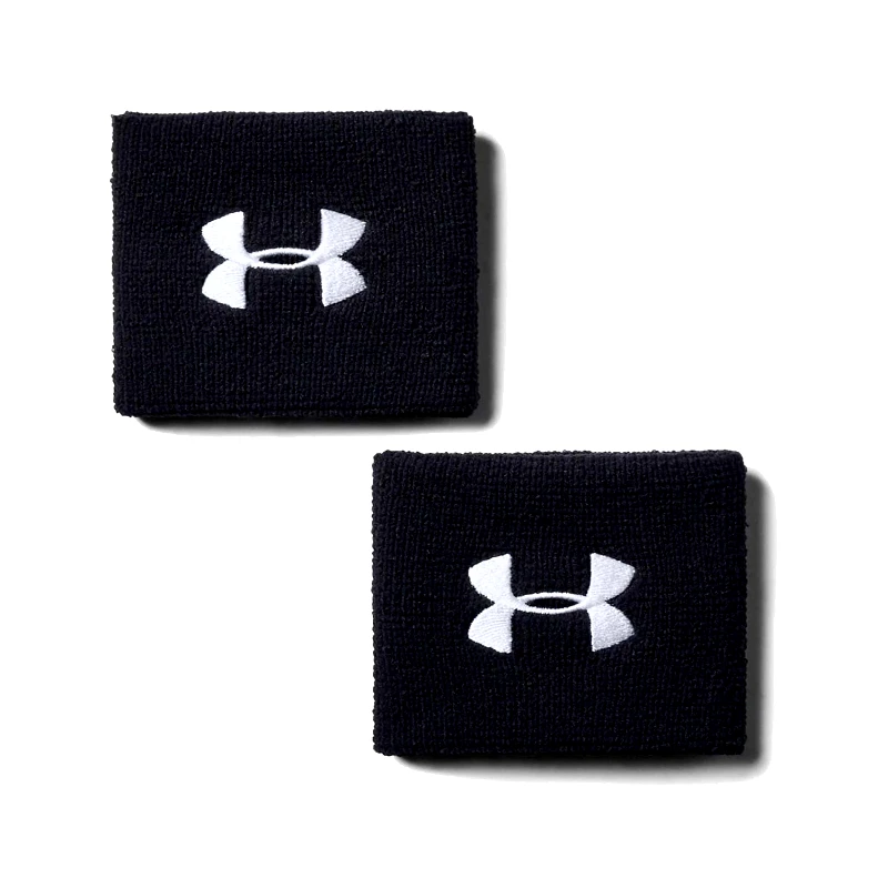 UNDER ARMOUR UA PERFORMANCE WRISTBANDS ΜΑΥΡΟ
