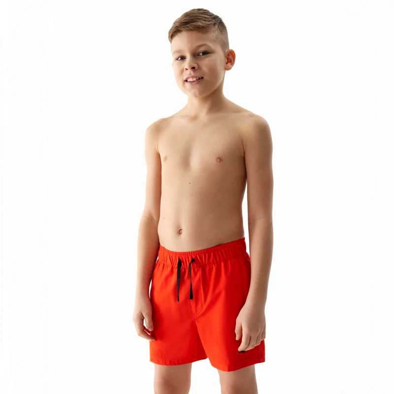 4F 4F BOYS' BEACH BOARDSHORTS ΚΟΚΚΙΝΟ
