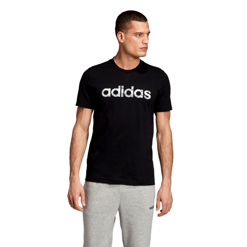 ADIDAS SPORT INSPIRED CAMO LINEAR TEE ΜΑΥΡΟ