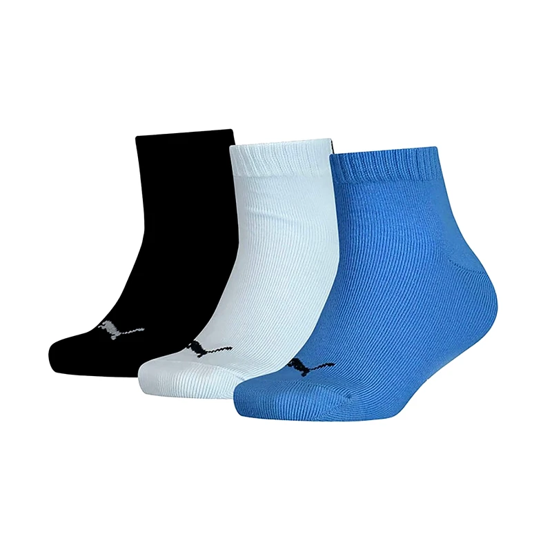 PUMA PUMA KIDS QUARTER 3P SOCKS ΠΟΛΥΧΡΩΜΟ